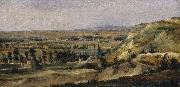 Theodore Rousseau Panoramic Landscape oil painting